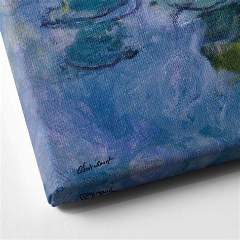Monet - Water Lillies 1918 Canvas print | wall-art.com