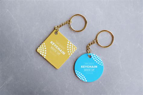 Free Keychain Mockup PSD | Mockuptree