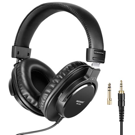 Neewer Studio Monitor Headphones - Dynamic Rotatable Headsets with 40mm ...