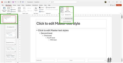 Image result for How to Create a Journal Using Slide Master PowerPoint