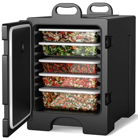 COSTWAY Catering Food Warmers, Hot Boxes Catering for 5 Full-Size Pan ...