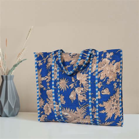 Quilted Cotton Tote Bags - Beige (Copy) – CABRINI - Finely Crafted ...