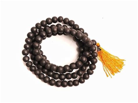 PRIYA BEADS Natural Unpolished Karungali Malai Original Lab Certified ...