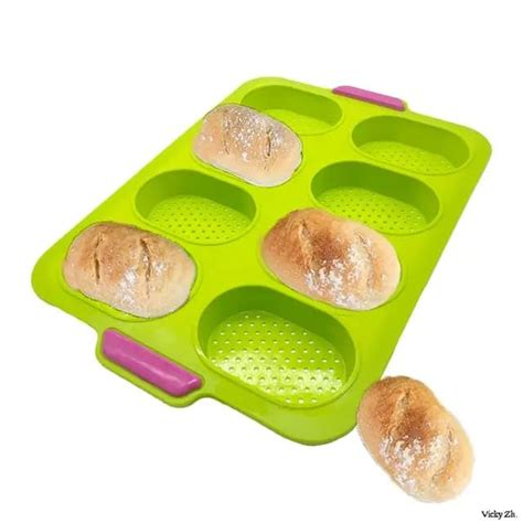 Oren Empower Silicone Baguette Baking Tray Non-Stick French Bread Mold ...