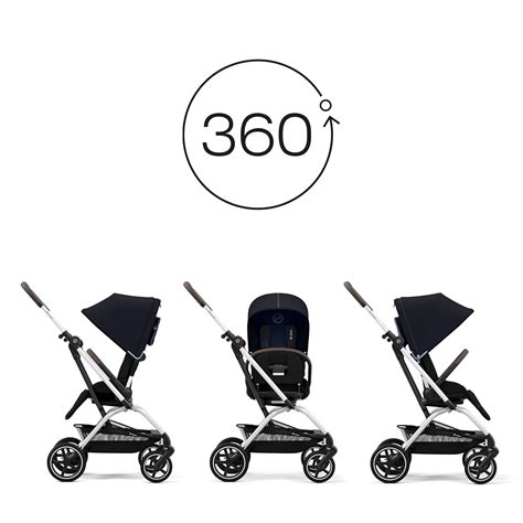 Buy CYBEX Eezy S Twist +2 V2 Stroller, 360° Rotating Seat, Parent ...