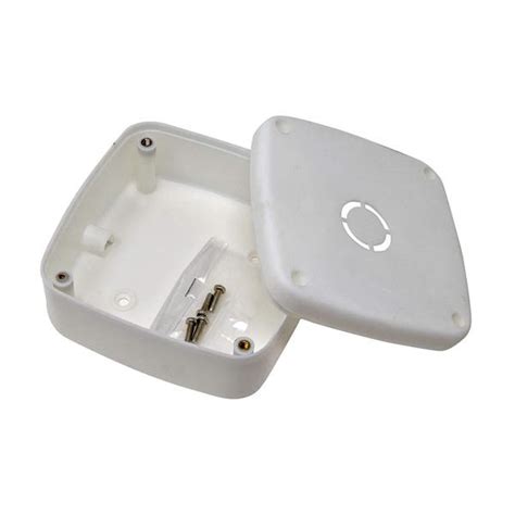 PVC Square Junction Box 4x4 Inches 4 Nos Pack for CCTV Cameras
