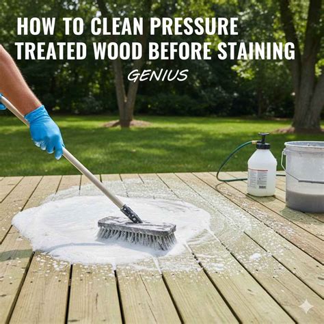 How To Clean Pressure Treated Wood Before Staining: Genius – Home Improvement Way