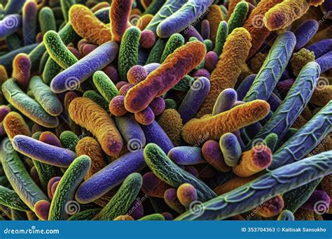 Detailed Transmission Electron Microscopy CrossSection Of Escherichia ...