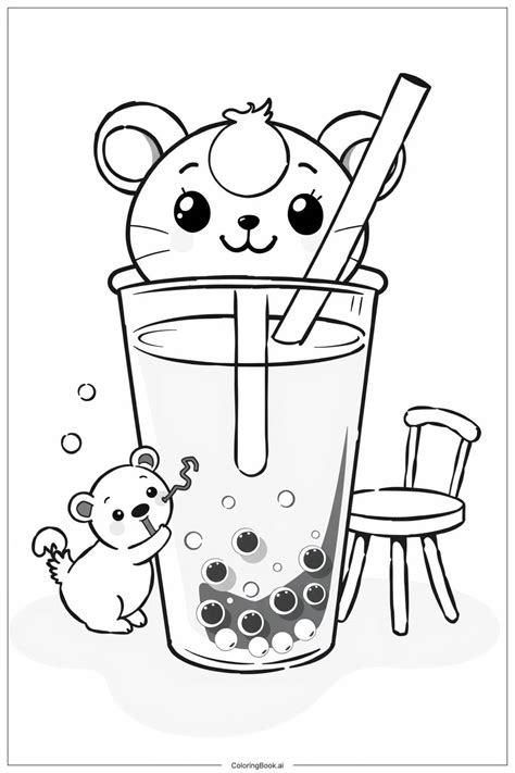 44 boba Coloring Pages (Free PDF & PNG Printables)