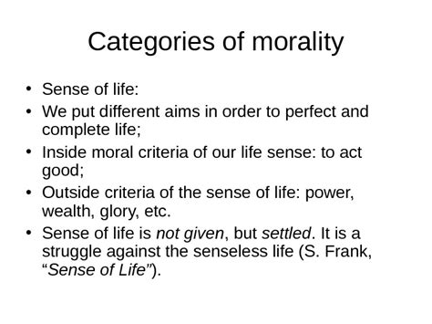 Image result for Morality Types