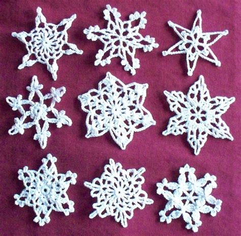 christmas crochet snowflake