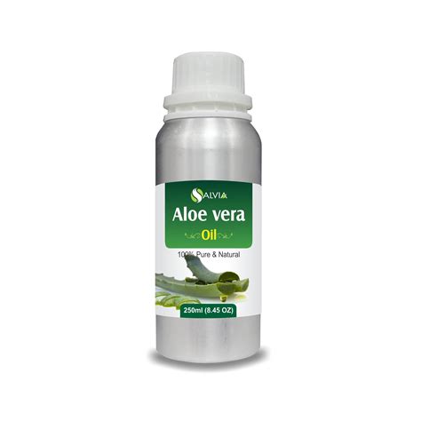 Salvia Natural Carrier Oils 250ml Aloe Vera Oil (Aloe Barbadensis) 100% ...
