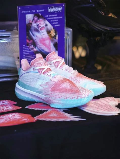 9月9号正式发售！匹克态极大三角篮球鞋“水蜜桃”配色即将来袭 - 哔哩哔哩