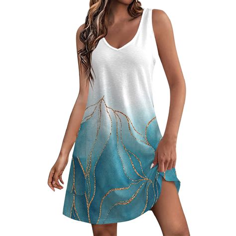 JULMCOMO Petite Summer Dresses for Women Vacation Beach Swimsuit Cover ...