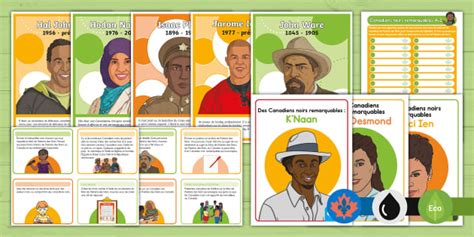 FREE Black History Month in Canada Primary Activity Pack French