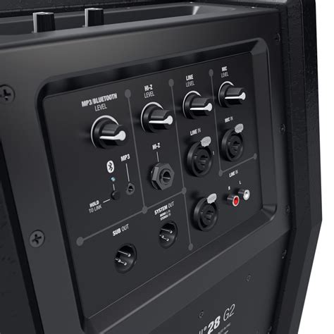 LD Systems MAUI 28 G2 - Compact Bluetooth Column PA System with Mixer ...