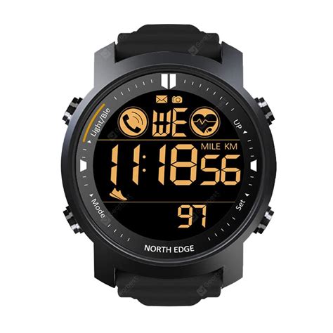 eonz North Edge Laker Smart Watch with Waterproof 50M, Heart Rate ...
