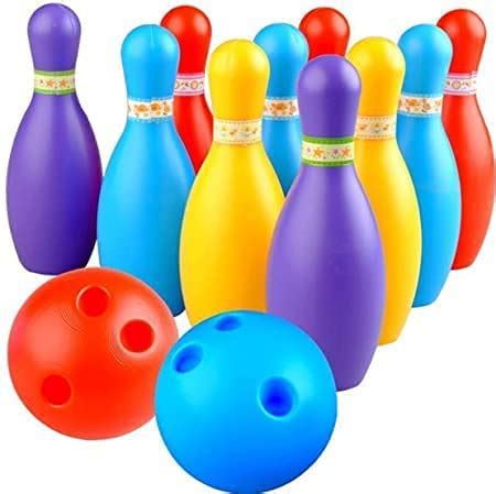 ZzoyToy Bowling Set For Kids With 10 Pins/Good Bowling Toy Set With 10 ...