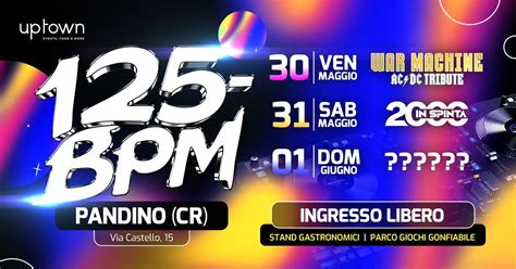 125_BPM , Via Castello, 15, 26025 Pandino CR, Italia, Crema, 30 May to ...