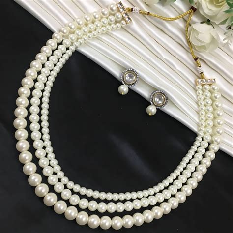 Three Layered Pearl Mala – Zestro