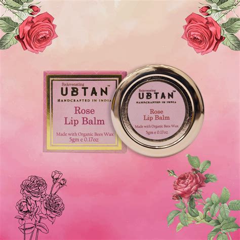 Rose Lip Balm – Rejuvenating UBTAN