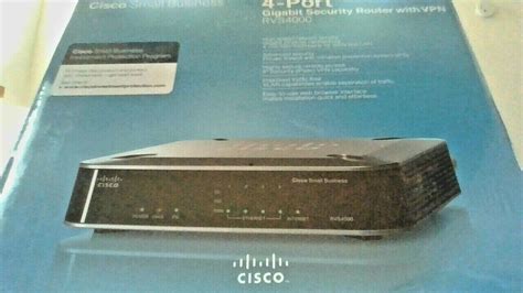 Buy Cisco HIGH SPEED NETWORK 1000 Mbps 4-Port Gigabit Wired Router ...