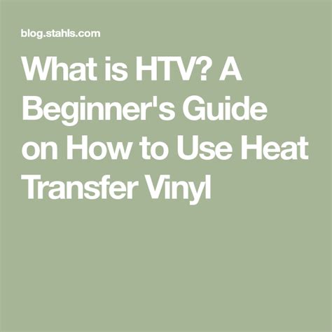 Image result for Applying HTV