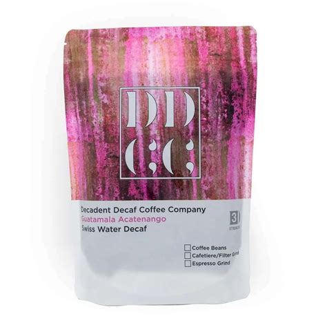 Decadent Decaf Swiss Water Decaffeinated Coffees Since 2014