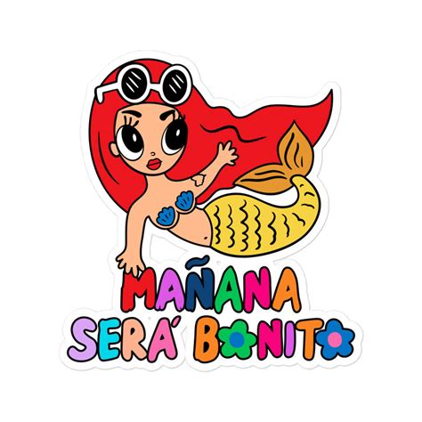 Karol G Sticker Mañana Sera Bonito Bubble-free Stickers - Etsy Free Stickers, Serum, Bubbles ...