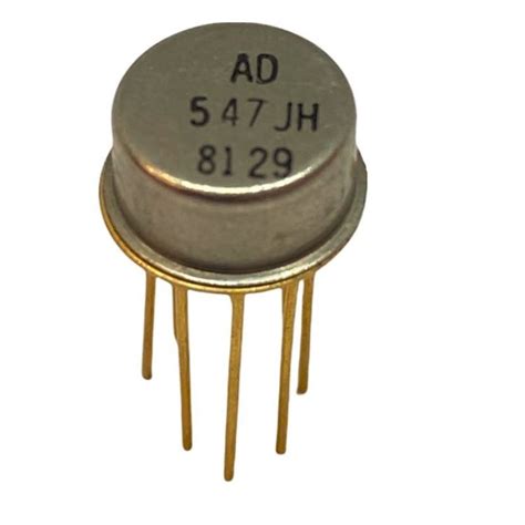 AD547JH High Performance BiFET Operational Amplifier IC TO99 Package ...