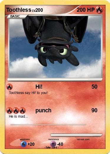 Image result for Toothless Pokemon Card