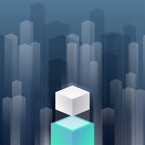 Floating cube design abstract background | Premium Vector