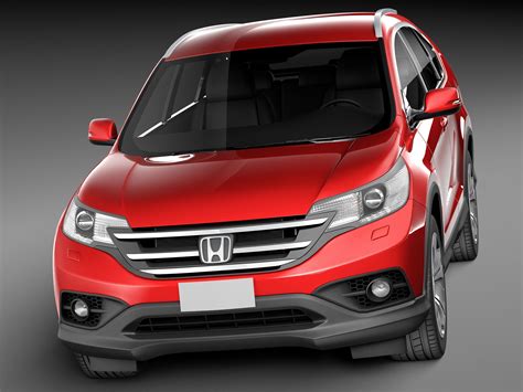 혼다 CR-V 2014 유로 3D 모델 $129 - .3ds .c4d .fbx .lwo .max .obj - Free3D