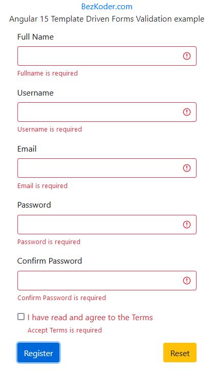 Image result for Form Validation in Angular Code