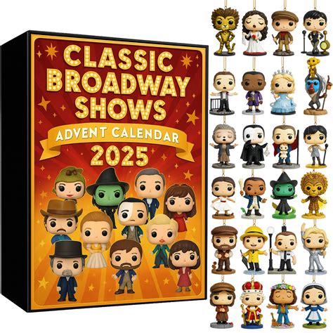 Classic Broadway Shows Advent Calendar 2025 – Kiazure