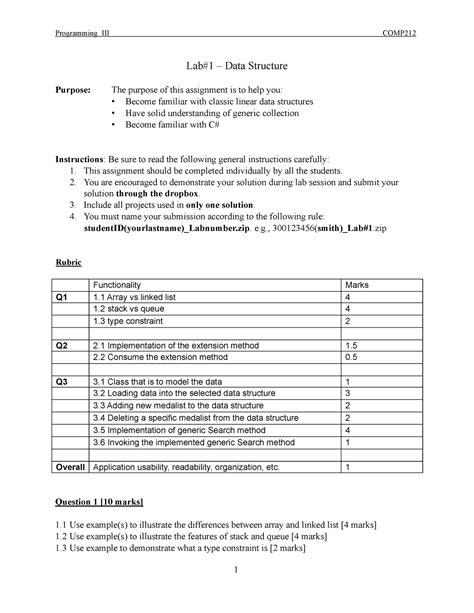 Image result for Computer Programming Lab 1 Assignment