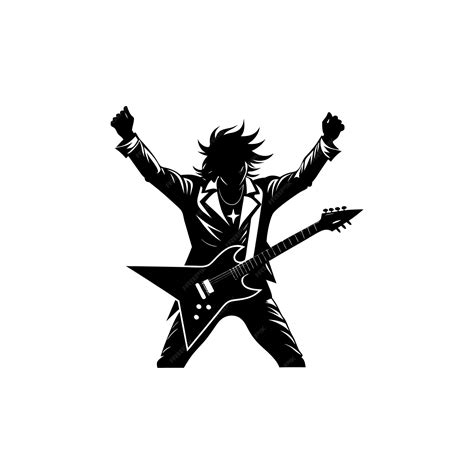 Premium Vector | CreatiCreative Vector of Rockstar Silhouetteve Vector of Rockstar Silhouette - Rock Star Silhouette