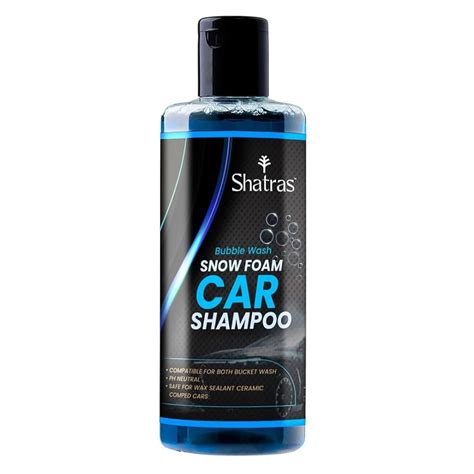 Shatras Foam Car Wash Shampoo Concentrate - pH Neutral, Thick Suds With ...