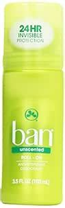 Buy Ban Roll-On Antiperspirant Deodorant Unscented 3.5 Oz (3 Pack ...