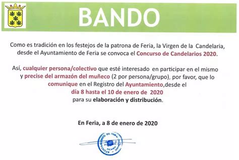 Armazón de Candelarios 2020