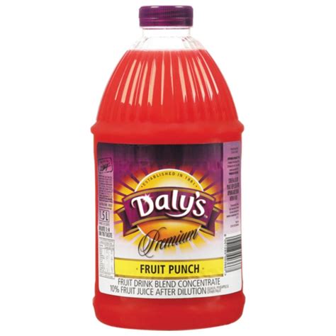 Daly's Premium Fruit Punch Concentrate Juice 1.5lt - Superb Hyper