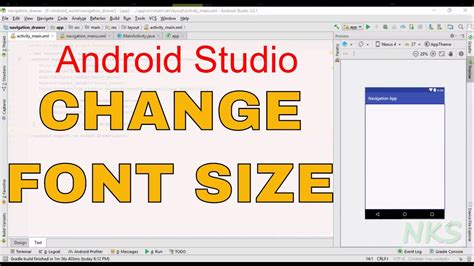 Android Studio Button to Change Text Size 的图像结果