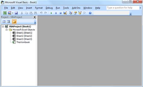 VBA Editor in Excel 的图像结果