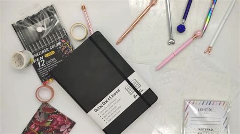 Custom Printed Dotted Grid Manufacturers A5 Hardcover Sublimation ...