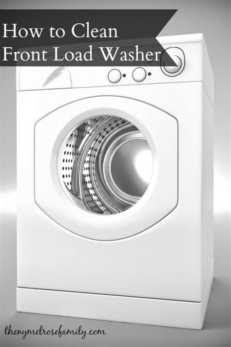 Image result for How to Clean Front Load Washer