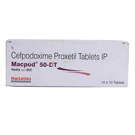 Macpod 50 mg Dt Tablet 10's Price, Uses, Side Effects, Composition ...