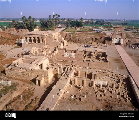 Temple of Hathor, Dendera, Egypt Stock Photo - Alamy