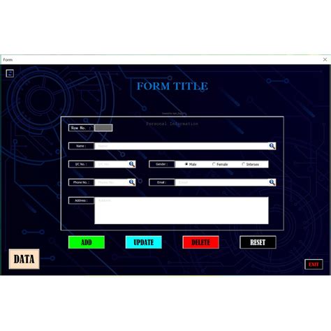 Image result for Data Entry Userform