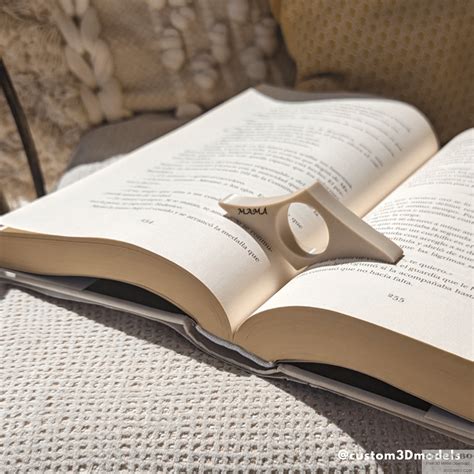 Download THUMB BOOK HOLDER : MOTHER'S DAY GIFT : BOOK HOLDER - 3D Print ...