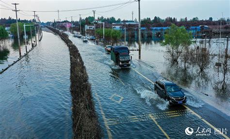 安徽庐江：国道G330水淹路段全部出水--